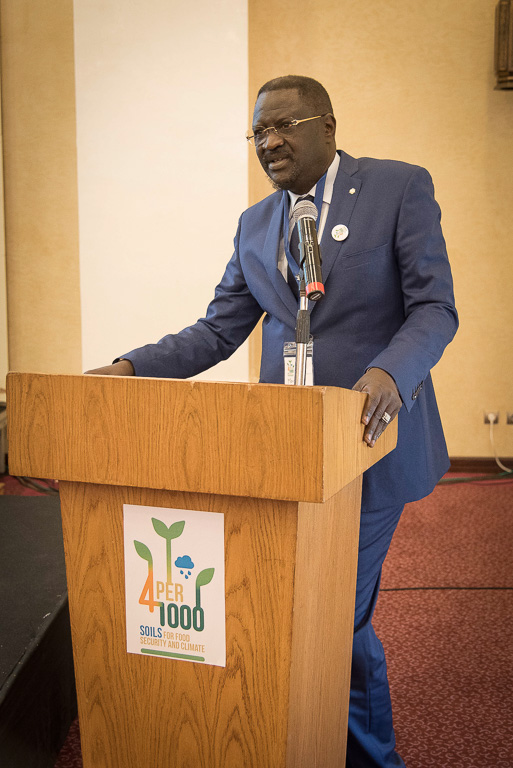 Papa Abdoulaye Seck, Ministre de l'Agriculture et de l'Equipement Rural du Sénégal.